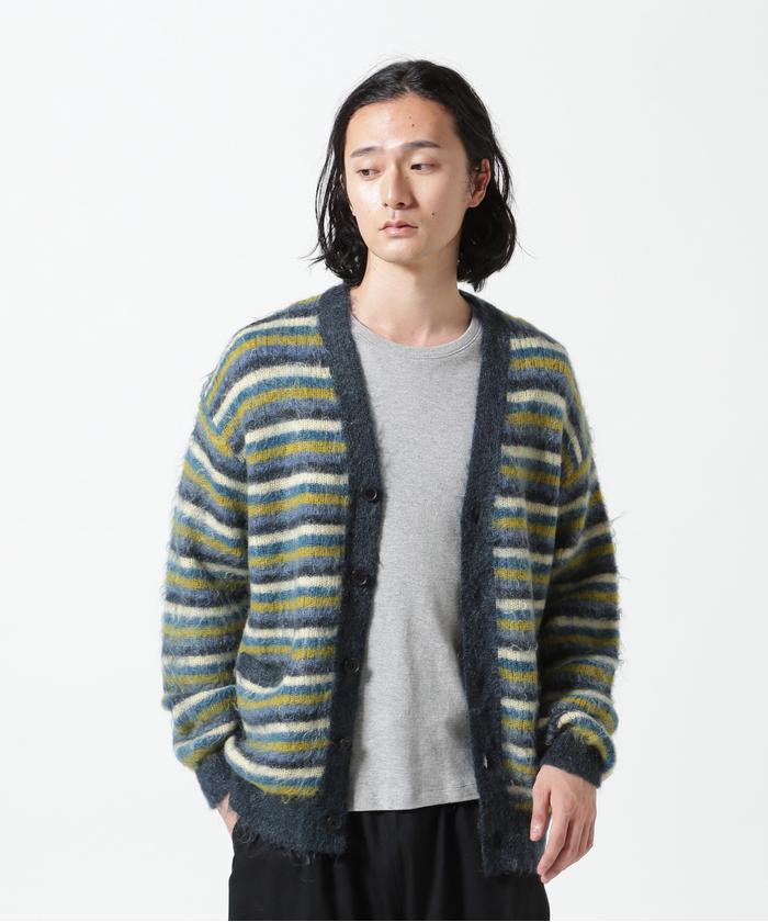 カーディガン(イエロー・黄色)のメンズファッション通販 - d fashion