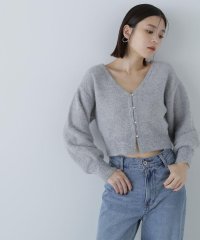 NATURAL BEAUTY BASIC/スパンコールショートカーディガン　24AW/506864556