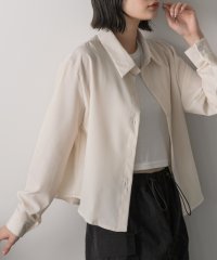 ad thie/アドティエ ad thie 【2024AW新作】ショート丈 ベーシックシャツ/506865786