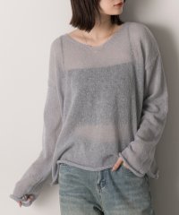 ad thie/アドティエ ad thie 【2024AW新作】オーバーシルエット モヘアシアーニット/506865787