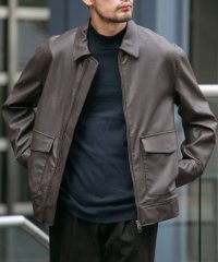 URBAN RESEARCH ROSSO/『XLサイズあり』Fake Fabricブルゾン/506867126