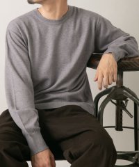 URBAN RESEARCH ROSSO/ウォッシャブルストレッチクルーネックニット/506867132