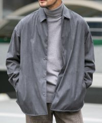 URBAN RESEARCH ROSSO/『WEB限定』Fake Fabric起毛シャツジャケット/506867136