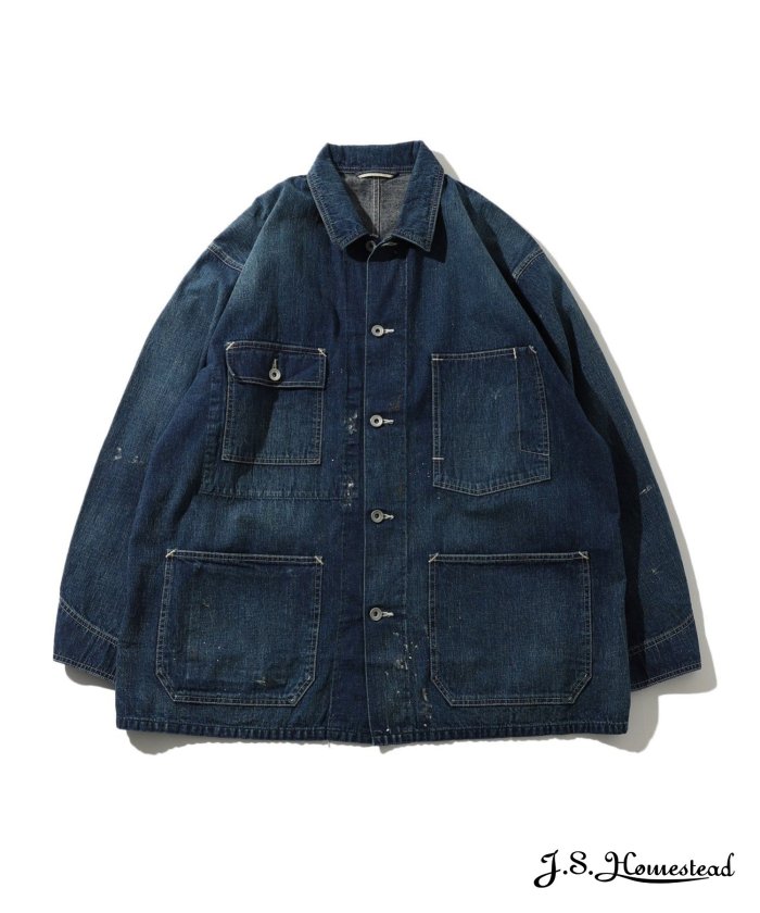 J.S.Homestead / PAINT DENIM CHORE COAT(506867197 J.S.Homestead / PAINT DENIM CHORE COAT(506867197