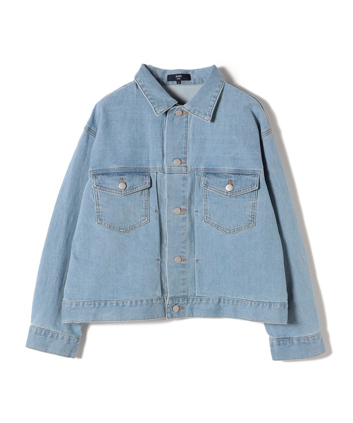 セール 50%OFF】SHIPS Colors:〈洗濯機可能〉デニム ジャケット