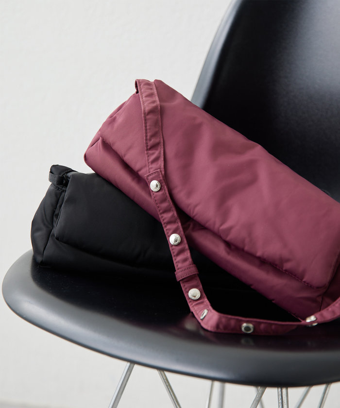 NOMADIS ROULEA ナイロンショルダーバッグ ブラック ノマディス ROULEAナイロンショルダーバッグ ブラック