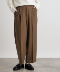 grove/シャークスキン裏起毛スラックスパンツ/506867322