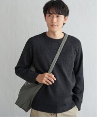 ikka/ウォッシャブル畦クルーネックニット/506395997