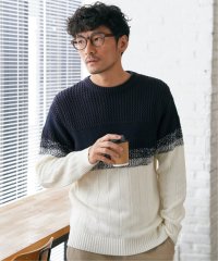 ikka/バイカラーグラデーションニット/506443814