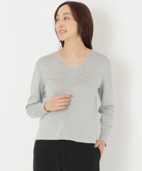 S.ESSENTIALS/【ウォッシャブルシルク】Vネックプルオーバー/506549771