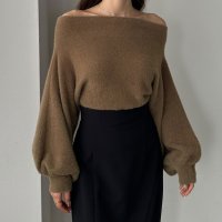 Louere/ルエレ Louere Louere オフショルシャギーニット/506726644