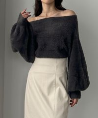Louere/ルエレ Louere Louere オフショルシャギーニット/506726644