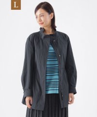 TRANS WORK(L)/【L】【はっ水】【透湿性】【花粉対策】【ウォッシャブル】グレースメモリースタンドカラーコート/506848524