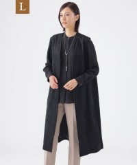 TRANS WORK(L)/【L】【ウォッシャブル】ストレッチスエードジャンパースカート/506848532