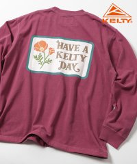 KELTY/ケルティ KELTY Vintage Wappen Design L/S Tーshirt KE24213103 ロンT 長袖 バックプリント グラフィックT/506858444