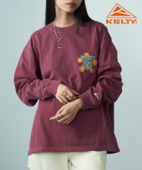 KELTY/ケルティ KELTY Vintage Flower Design L/S Tーshirt ロンT トップス 長袖 バックプリント ロゴT KE24213104/506858445