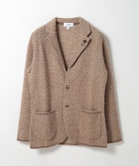 DISTINCTION MEN'S BIGI/【LARDINI/ラルディーニ】アルパカウールヘリンボーンジャージジャケット/506869880