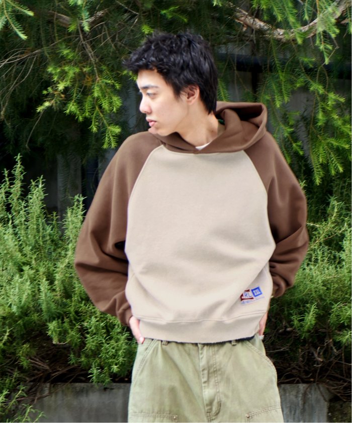 ERL / イーアールエル】UNISEX RAGLAN HOODIE KNIT(506870162) | パルプ(PULP) - d fashion