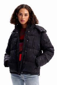Desigual/デシグアル Desigual テクスチャー パデッドジャケット/505382422