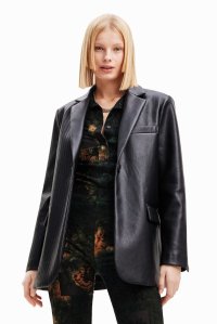 Desigual/デシグアル Desigual レザー調ブレザー/505382444