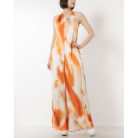 Desigual/デシグアル Desigual 抽象的 ホルターネック ロングオールインワン/505805467