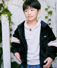 ikka kids/ファーフリース袖切り替えパーカー（110〜160cm）/506603231