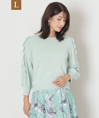TO BE CHIC(L SIZE)/【L】レーヨンコットン プルオーバーニット/506856139