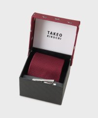 TAKEO KIKUCHI/【アニマル柄】ネクタイ＆タイバーBOXセット/506870190