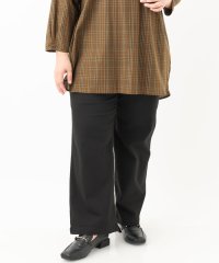 eur3/【大きいサイズ】ワイドストレートベイカーパンツ/506870323