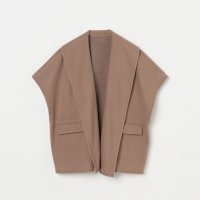 HELIOPOLE/SHAWL COLLAR GILET/506870548