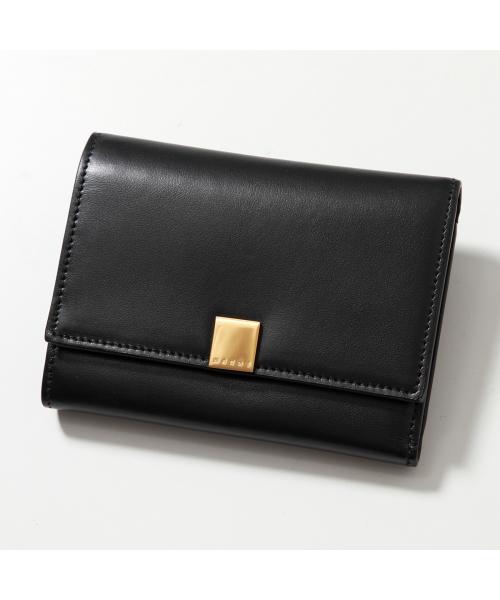 MARNI 三つ折り財布 PFMO0104U1 P5298 レザー スモール MARNI 三つ折り財布 PFMO0104U1 P5298 レザー スモール