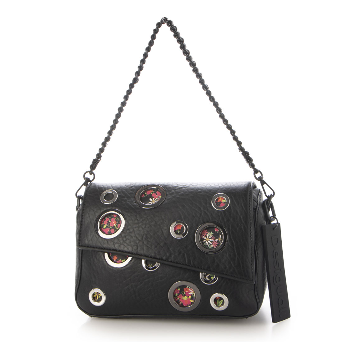 Desigual 【デシグアル】ロゴ ミドルクロスボディバッグ
