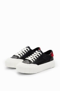 Desigual/デシグアル Desigual タータンチェック 厚底スニーカー/505382307