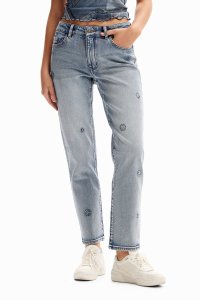Desigual/デシグアル Desigual 装飾 ストレートジーンズ/505382361