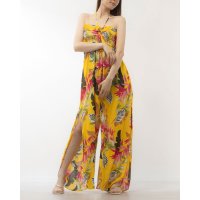 Desigual/デシグアル Desigual トロピカル ホルターネック ロングオールインワン/505805454