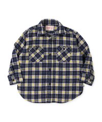 DENIM DUNGAREE/Checked Shirt/506391324