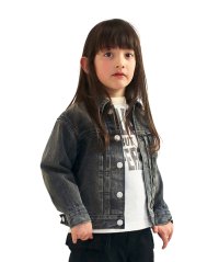 DENIM DUNGAREE/デニムダンガリー DENIM DUNGAREE BlackDenimJacket/506391346