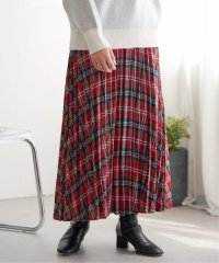 VENCE　EXCHANGE/チェックプリーツスカート/506555171
