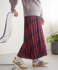 VENCE　EXCHANGE/チェックプリーツスカート/506555171