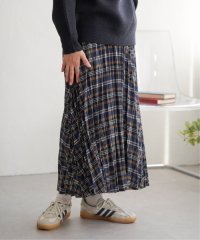 VENCE　EXCHANGE/チェックプリーツスカート/506555171