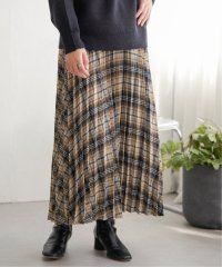 VENCE　EXCHANGE/チェックプリーツスカート/506555171