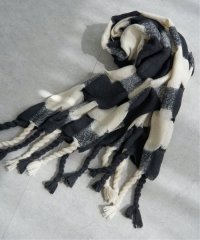 VENCE　EXCHANGE/メッシュチェックマフラー/506684395