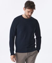EPOCA UOMO/【WEB限定】アセテートクルーネックニット/506817272