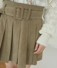 MAJESTIC LEGON/ベルトセットプリーツミニスカパン/506854319