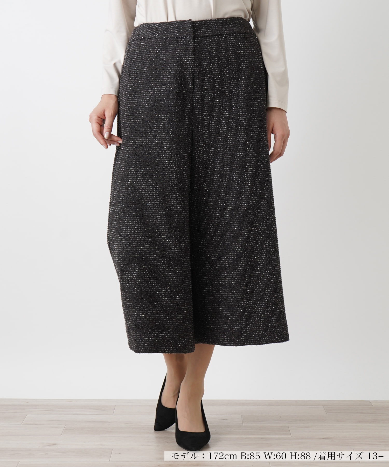 レリアンプラスハウス13+ガウチョパンツ 店舗人気】ガウチョパンツ|レリアン プラスハウス | レリアン