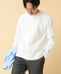 NOLLEY’S goodman/《吸水速乾》ワッフルダブルカラー長袖Tシャツ 24AW/506871261