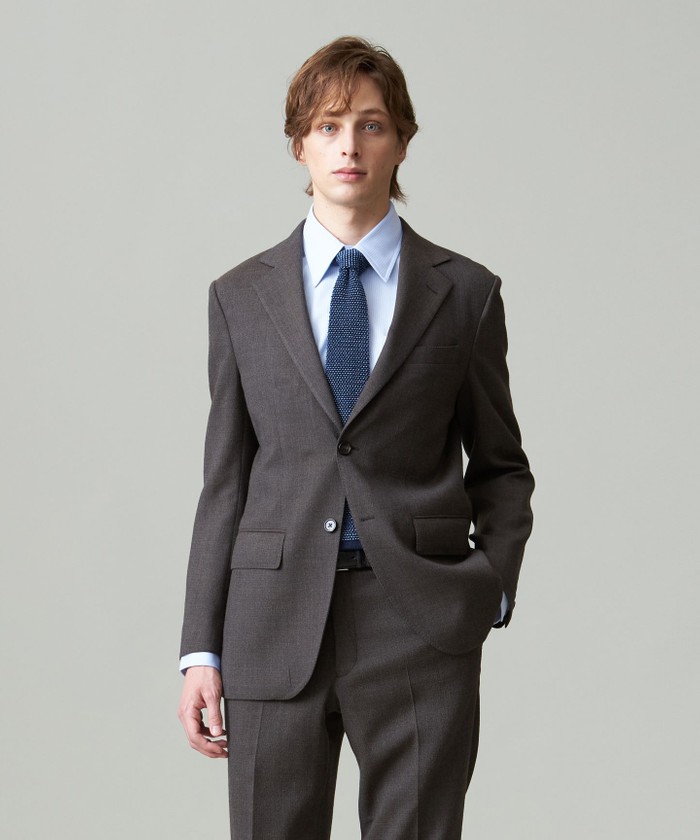 J.PRESS ダークネイビー ヘリンボーンチェスターコート (M) J.PRESS ダークネイビー ヘリンボーンチェスターコート (M)