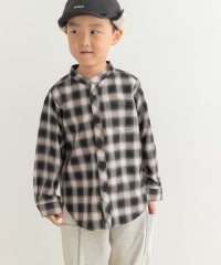 URBAN RESEARCH DOORS（Kids）/『親子リンク』バンドカラーチェックシャツ(KIDS)/506872878