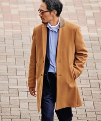 SHIPS MEN/SHIPS: スーパー120'S メルトン チェスター コート 24FW/506873112
