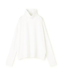 GALERIE VIE/コットンシルクジャージー タートルネックプルオーバー/506873139